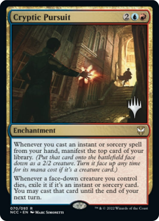 Image for Cryptic Pursuit (70) (Promo Pack: Streets of New Capenna) - Magic: The Gathering