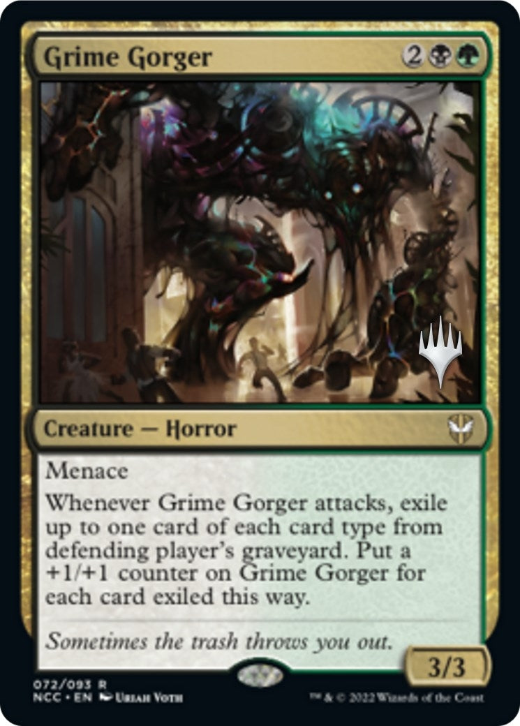 Image for Grime Gorger (72) (Promo Pack: Streets of New Capenna) - Magic: The Gathering