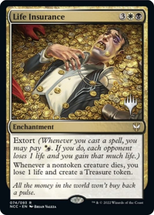 Image for Life Insurance (74) (Promo Pack: Streets of New Capenna) - Magic: The Gathering