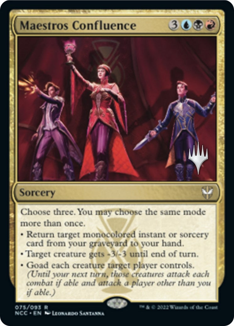 Image for Maestros Confluence (75) (Promo Pack: Streets of New Capenna) - Magic: The Gathering
