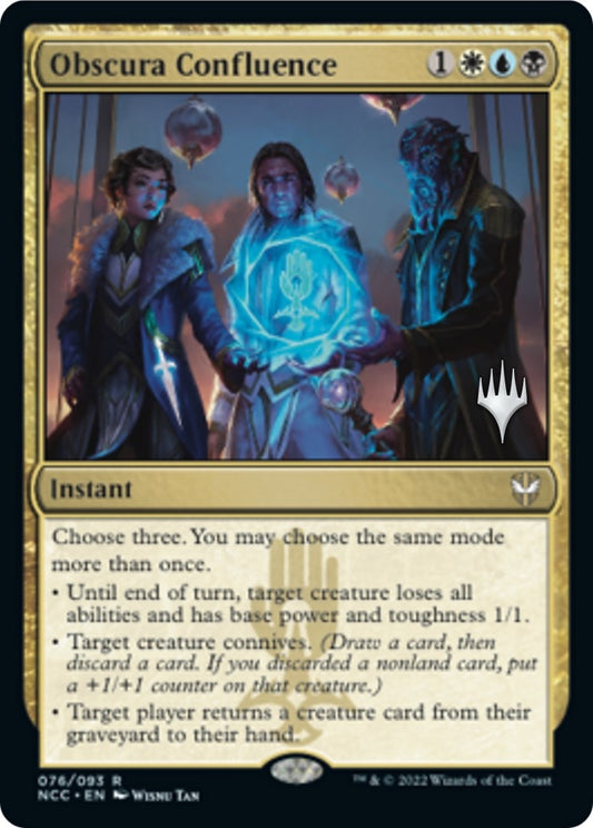 Image for Obscura Confluence (76) (Promo Pack: Streets of New Capenna) - Magic: The Gathering