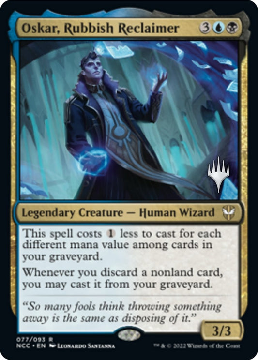 Image for Oskar, Rubbish Reclaimer (77) (Promo Pack: Streets of New Capenna) - Magic: The Gathering