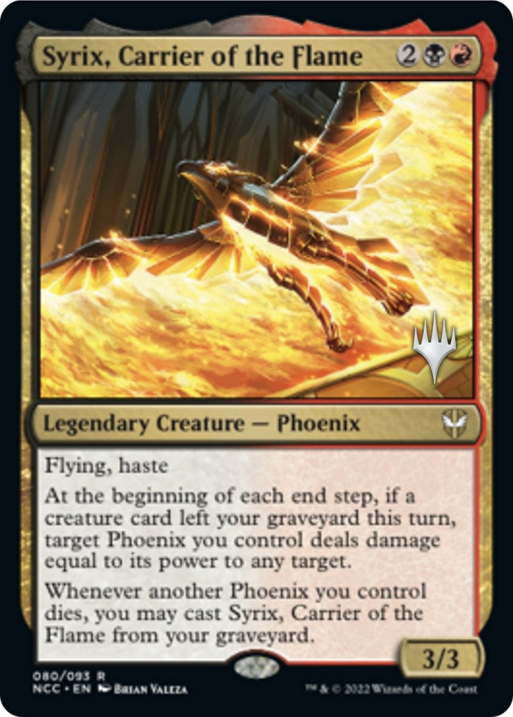 Image for Syrix, Carrier of the Flame (80) (Promo Pack: Streets of New Capenna) - Magic: The Gathering
