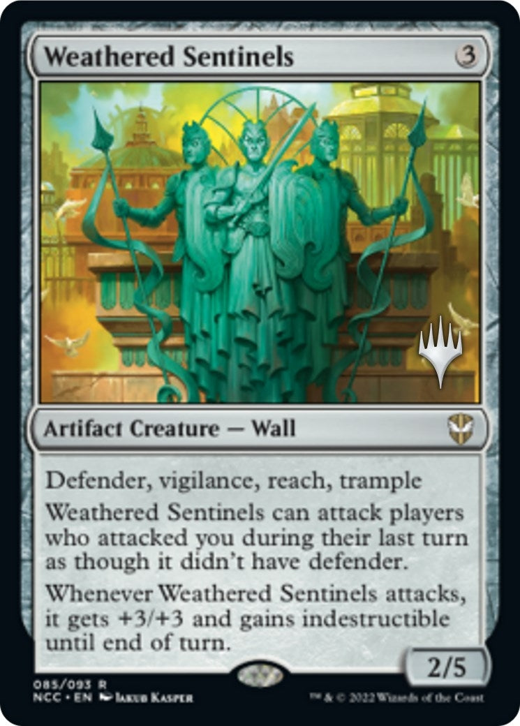 Image for Weathered Sentinels (85) (Promo Pack: Streets of New Capenna) - Magic: The Gathering