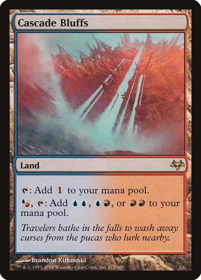 Image for Cascade Bluffs (175) (Eventide) - Magic: The Gathering