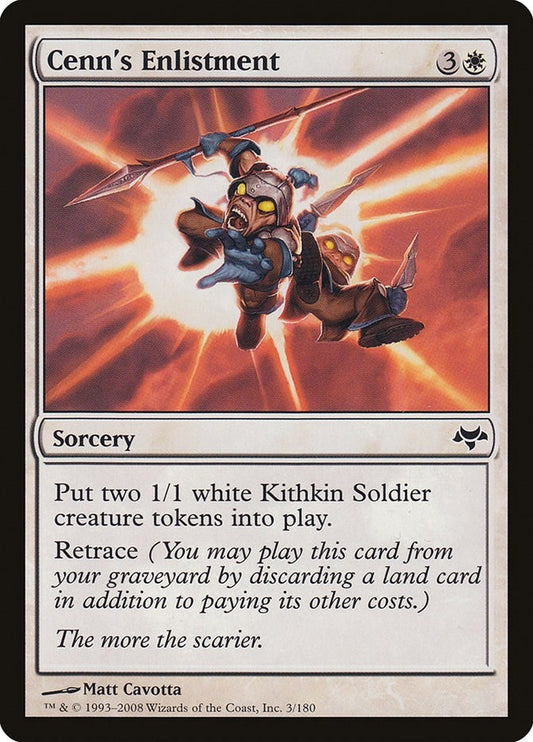 Image for Cenn's Enlistment (3) (Eventide) - Magic: The Gathering