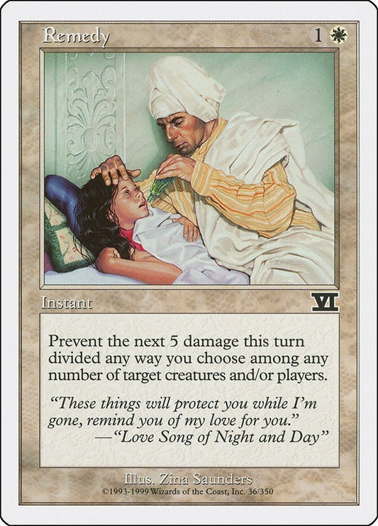 Image for Remedy (36) (Classic Sixth Edition) - Magic: The Gathering