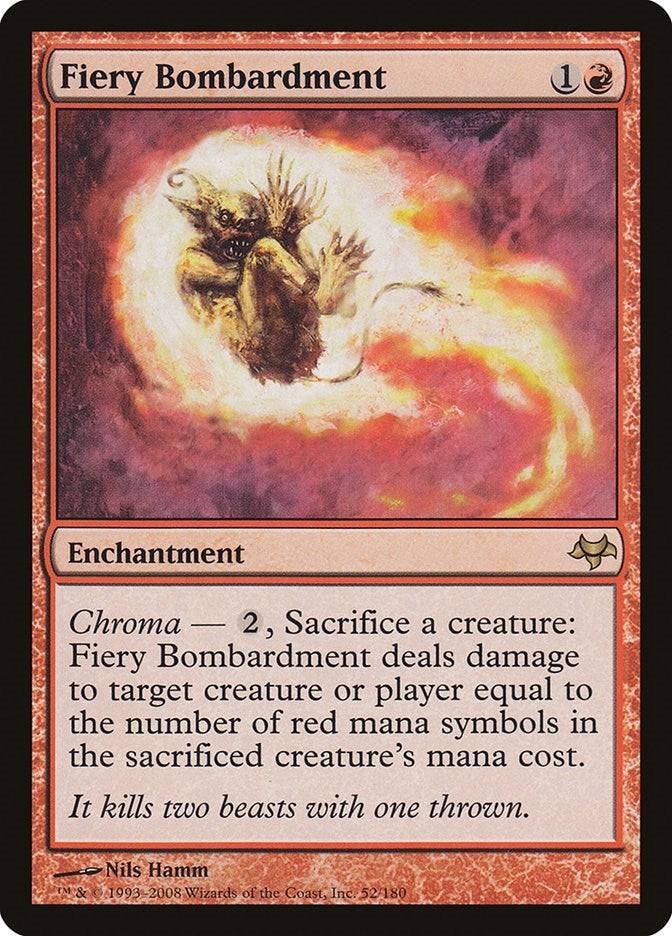 Image for Fiery Bombardment (52) (Eventide) - Magic: The Gathering