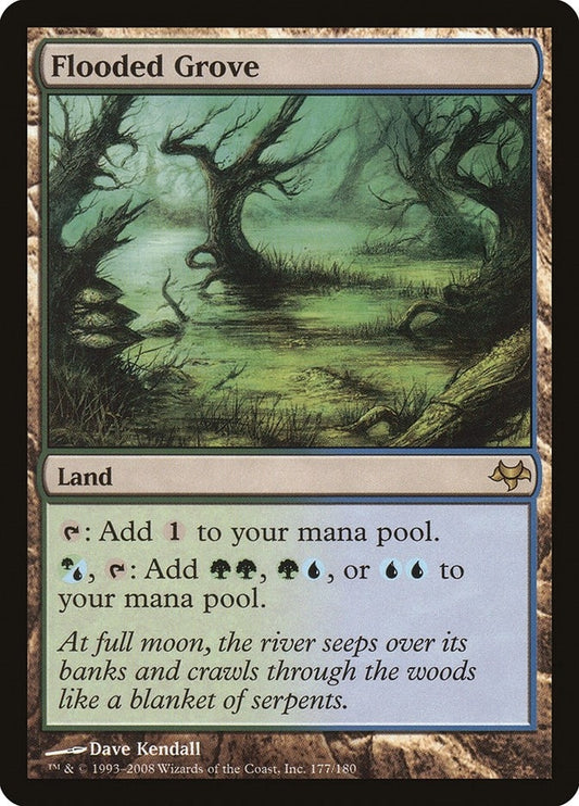 Image for Flooded Grove (177) (Eventide) - Magic: The Gathering