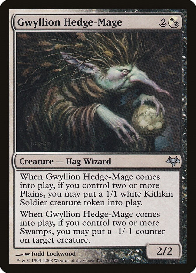 Image for Gwyllion Hedge-Mage (89) (Eventide) - Magic: The Gathering