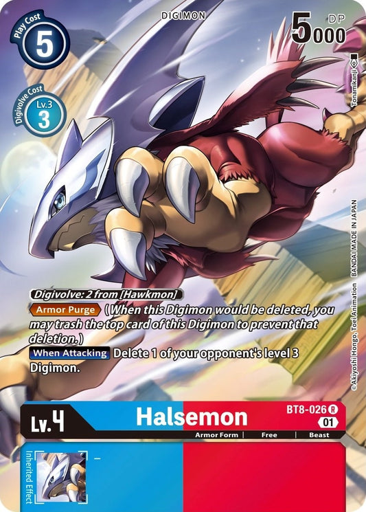 Image for Halsemon (Alternate Art) (BT8-026 R) (New Awakening) - Digimon Card Game