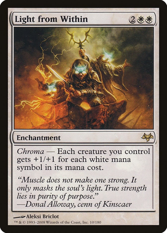 Image for Light from Within (10) (Eventide) - Magic: The Gathering