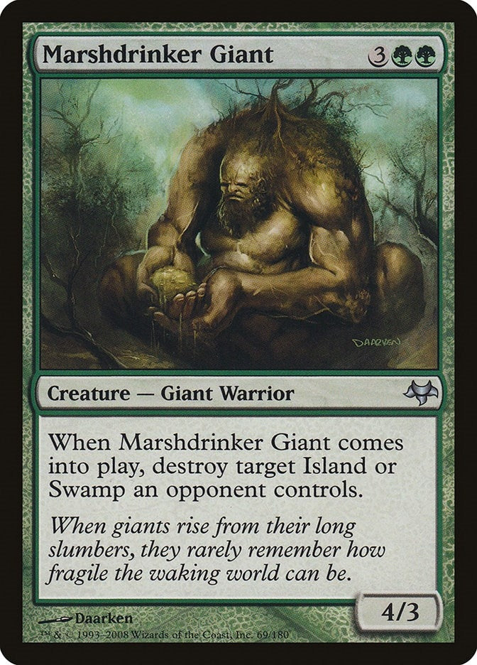 Image for Marshdrinker Giant (69) (Eventide) - Magic: The Gathering