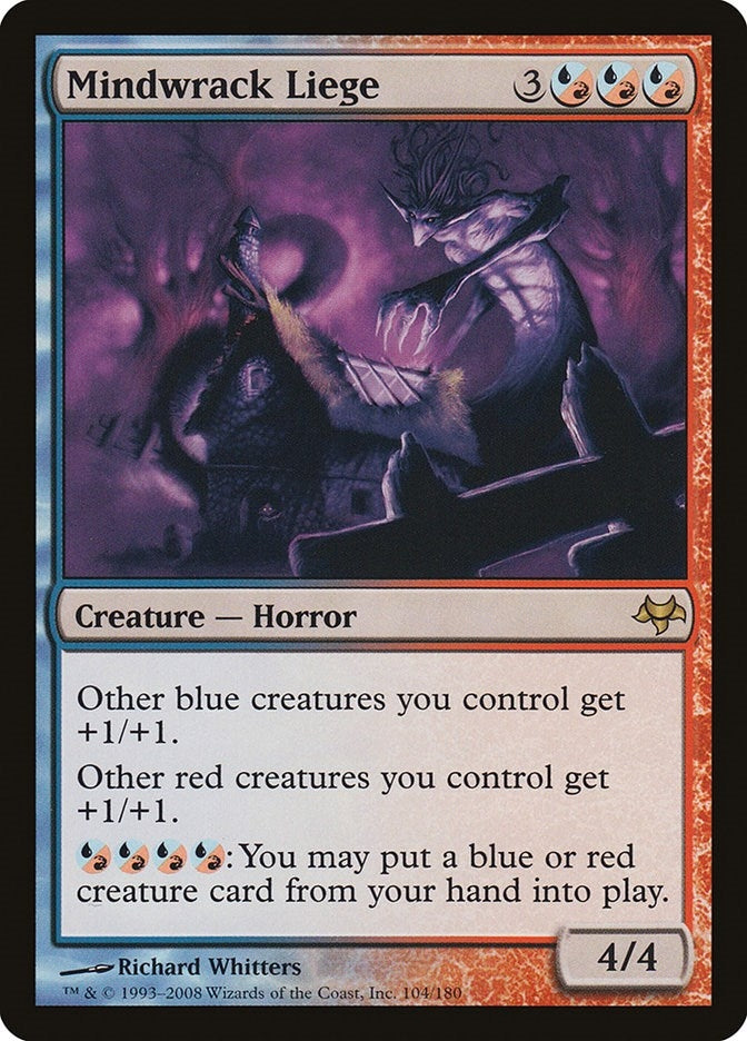 Image for Mindwrack Liege (104) (Eventide) - Magic: The Gathering