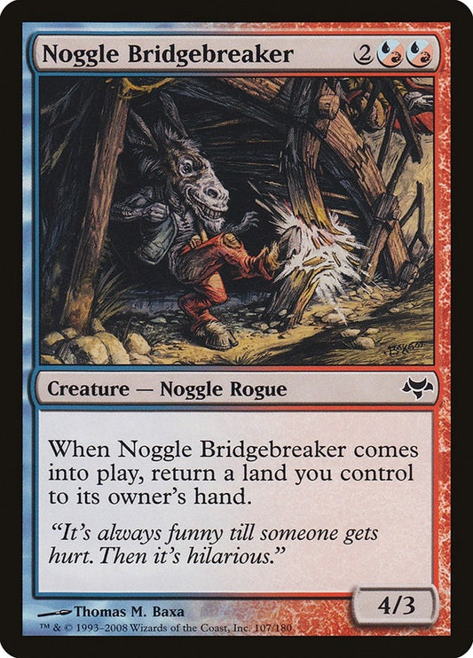 Image for Noggle Bridgebreaker (107) (Eventide) - Magic: The Gathering