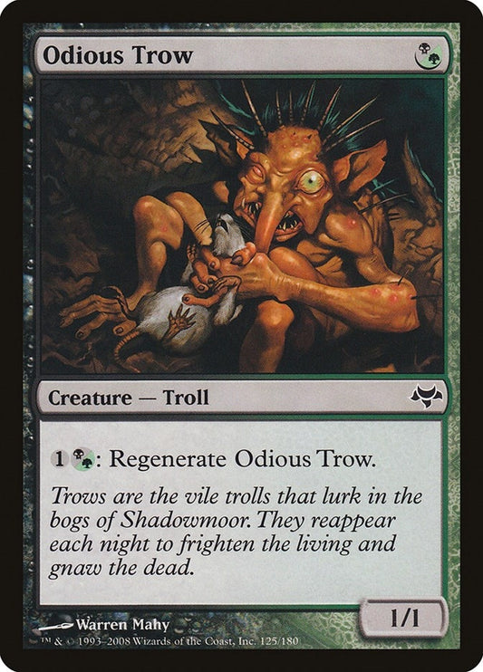 Image for Odious Trow (125) (Eventide) - Magic: The Gathering