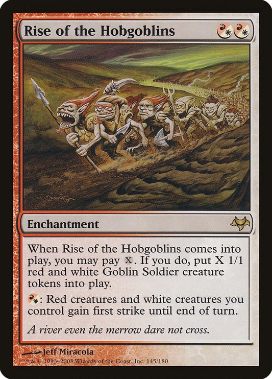 Image for Rise of the Hobgoblins (145) (Eventide) - Magic: The Gathering