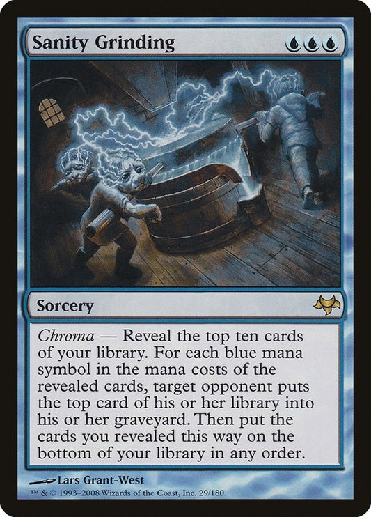 Image for Sanity Grinding (29) (Eventide) - Magic: The Gathering