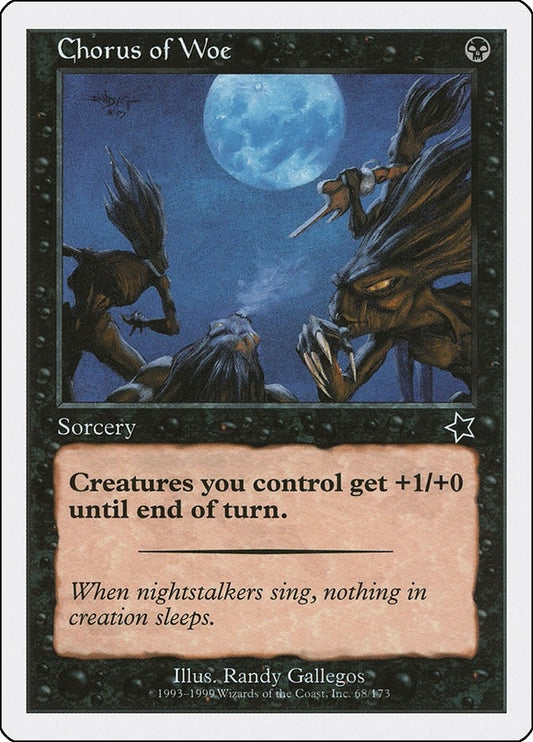 Image for Chorus of Woe (68) (Starter 1999) - Magic: The Gathering