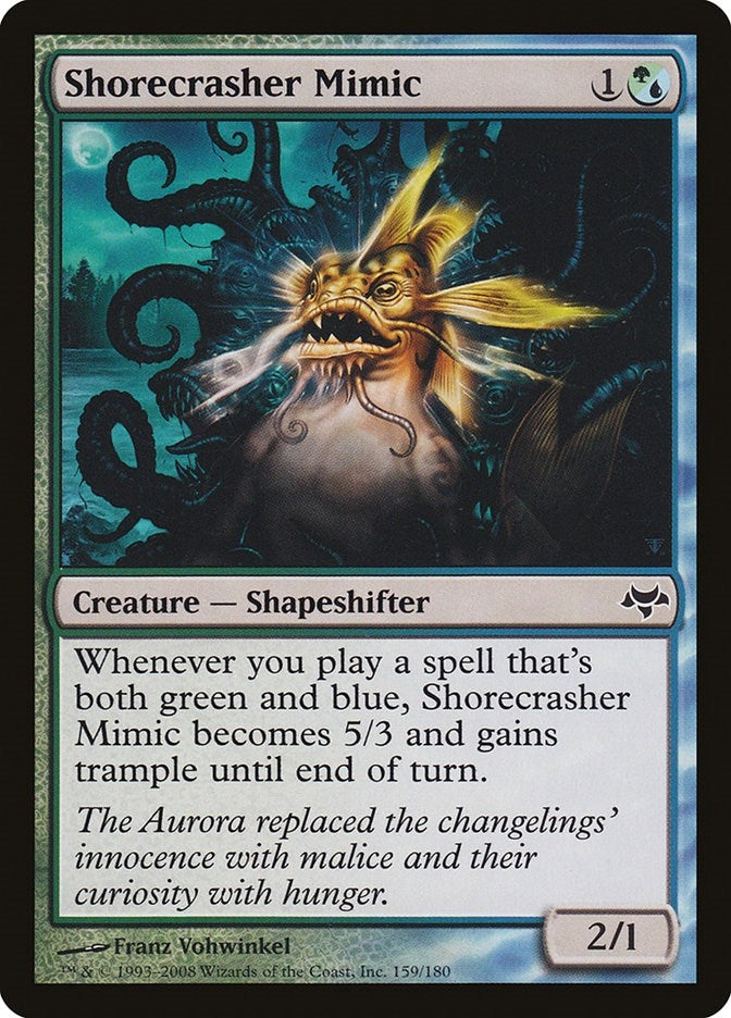Image for Shorecrasher Mimic (159) (Eventide) - Magic: The Gathering