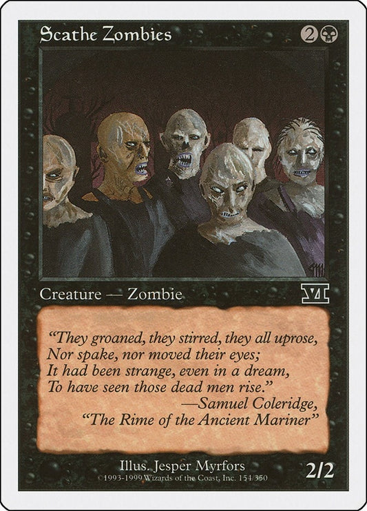 Image for Scathe Zombies (154) (Classic Sixth Edition) - Magic: The Gathering
