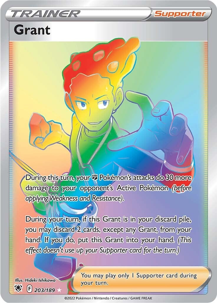 Image for Grant (Secret) (203/189) (SWSH10: Astral Radiance) - Pokemon