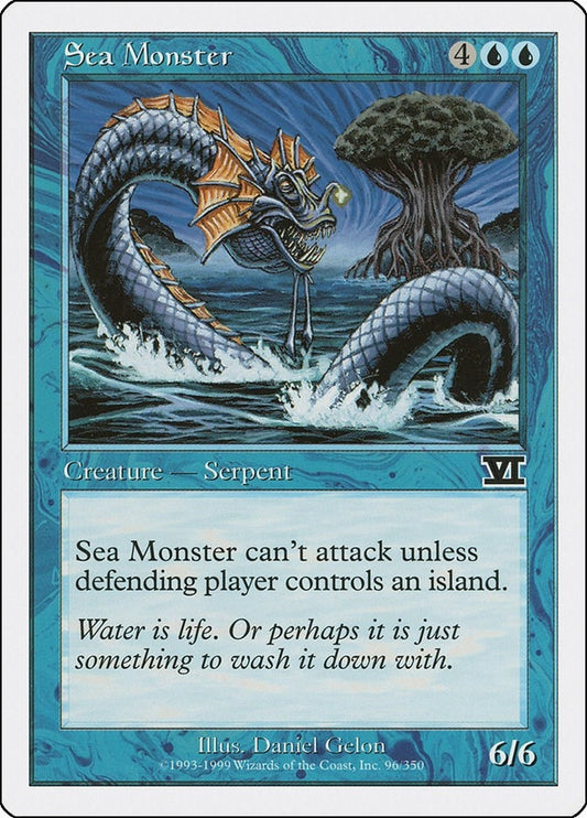 Image for Sea Monster (96) (Classic Sixth Edition) - Magic: The Gathering