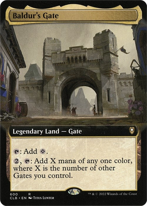 Image for Baldur's Gate (Extended Art) (600) (Commander Legends: Battle for Baldur's Gate) - Magic: The Gathering