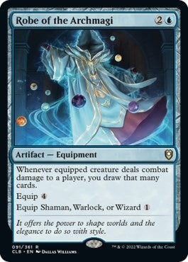 Image for Robe of the Archmagi (91) (Commander Legends: Battle for Baldur's Gate) - Magic: The Gathering