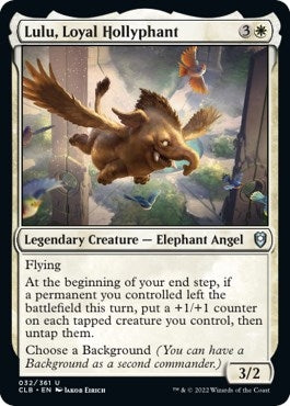 Image for Lulu, Loyal Hollyphant (32) (Commander Legends: Battle for Baldur's Gate) - Magic: The Gathering