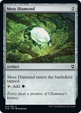 Image for Moss Diamond (327) (Commander Legends: Battle for Baldur's Gate) - Magic: The Gathering
