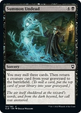Image for Summon Undead (151) (Commander Legends: Battle for Baldur's Gate) - Magic: The Gathering