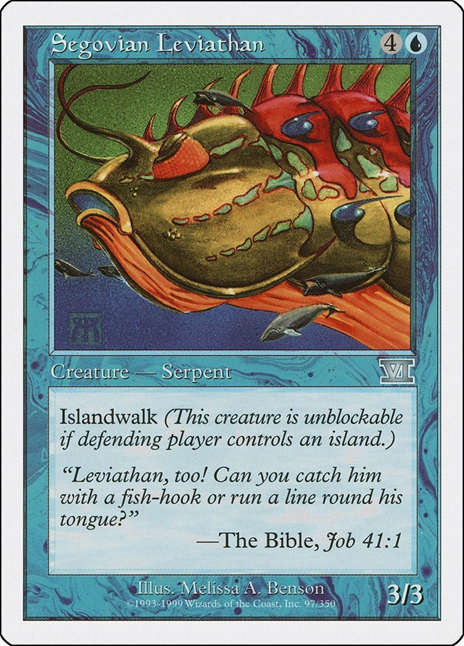 Image for Segovian Leviathan (97) (Classic Sixth Edition) - Magic: The Gathering