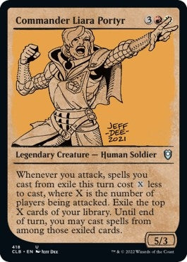 Image for Commander Liara Portyr (Showcase) (418) (Commander Legends: Battle for Baldur's Gate) - Magic: The Gathering