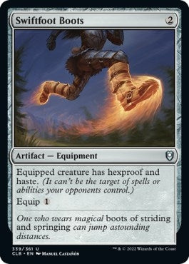 Image for Swiftfoot Boots (339) (Commander Legends: Battle for Baldur's Gate) - Magic: The Gathering