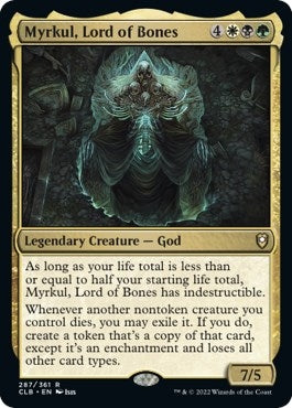 Image for Myrkul, Lord of Bones (287) (Commander Legends: Battle for Baldur's Gate) - Magic: The Gathering