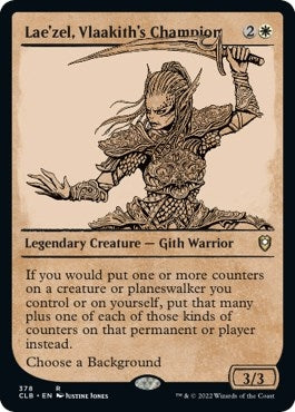 Image for Lae'zel, Vlaakith's Champion (Showcase) (378) (Commander Legends: Battle for Baldur's Gate) - Magic: The Gathering
