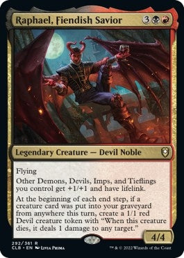 Image for Raphael, Fiendish Savior (292) (Commander Legends: Battle for Baldur's Gate) - Magic: The Gathering