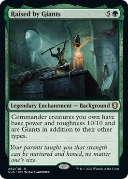 Image for Raised by Giants (250) (Commander Legends: Battle for Baldur's Gate) - Magic: The Gathering