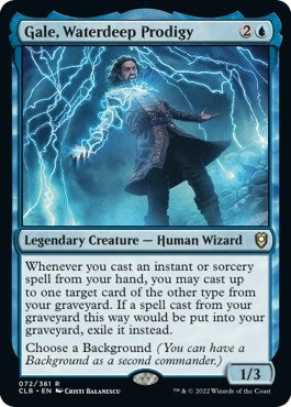 Image for Gale, Waterdeep Prodigy (72) (Commander Legends: Battle for Baldur's Gate) - Magic: The Gathering