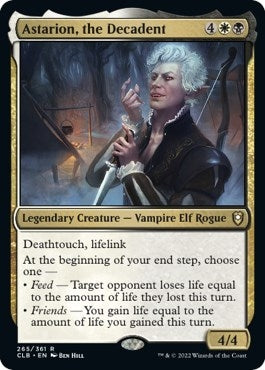Image for Astarion, the Decadent (265) (Commander Legends: Battle for Baldur's Gate) - Magic: The Gathering