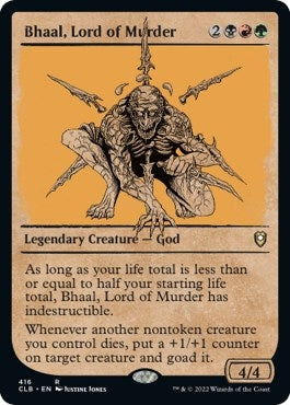 Image for Bhaal, Lord of Murder (Showcase) (416) (Commander Legends: Battle for Baldur's Gate) - Magic: The Gathering