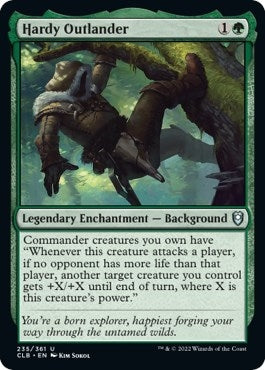Image for Hardy Outlander (235) (Commander Legends: Battle for Baldur's Gate) - Magic: The Gathering