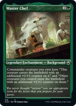 Image for Master Chef (Foil Etched) (519) (Commander Legends: Battle for Baldur's Gate) - Magic: The Gathering