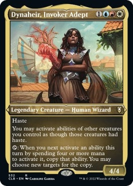 Image for Dynaheir, Invoker Adept (Foil Etched) (532) (Commander Legends: Battle for Baldur's Gate) - Magic: The Gathering