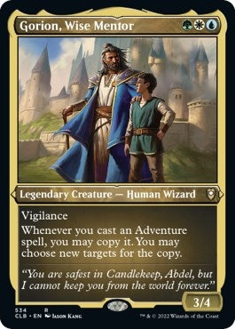 Image for Gorion, Wise Mentor (Foil Etched) (534) (Commander Legends: Battle for Baldur's Gate) - Magic: The Gathering