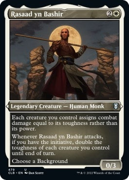 Image for Rasaad yn Bashir (Foil Etched) (479) (Commander Legends: Battle for Baldur's Gate) - Magic: The Gathering