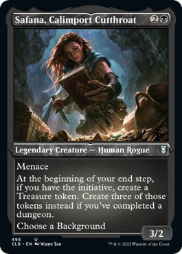 Image for Safana, Calimport Cutthroat (Foil Etched) (496) (Commander Legends: Battle for Baldur's Gate) - Magic: The Gathering
