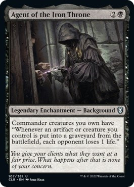 Image for Agent of the Iron Throne (107) (Commander Legends: Battle for Baldur's Gate) - Magic: The Gathering