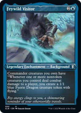 Image for Feywild Visitor (Foil Etched) (484) (Commander Legends: Battle for Baldur's Gate) - Magic: The Gathering